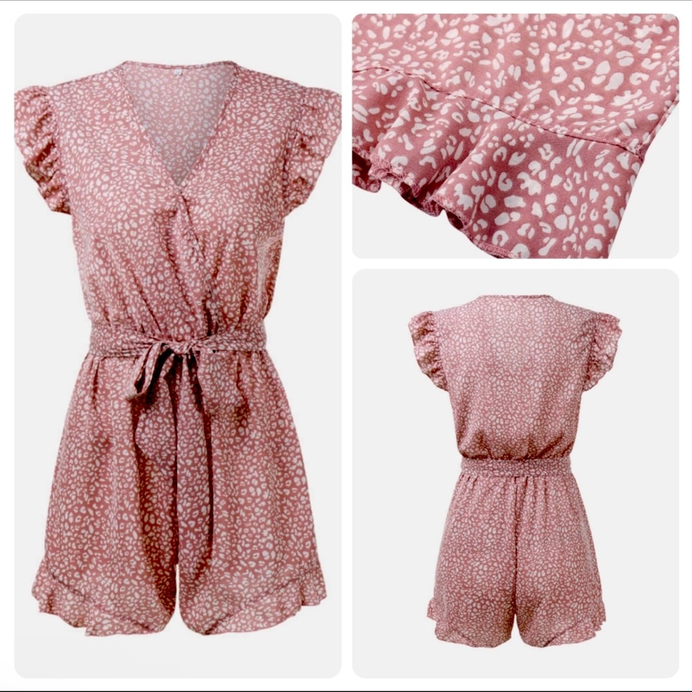 Animal Print romper